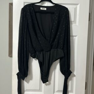 Showpo Black bodysuit